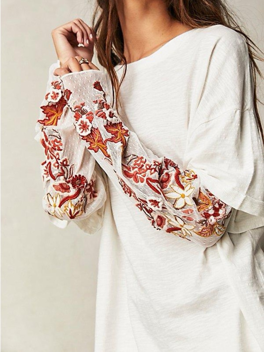 Free people gardener tee